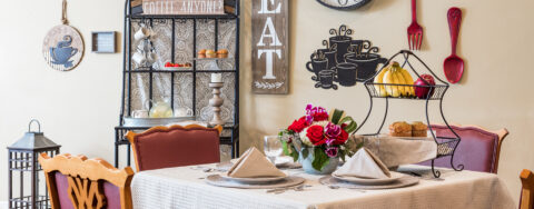 We’re serving up snacks, beverages and service around the clock in the bistro at Bickford of Ames