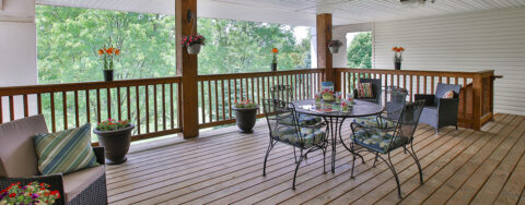 Enjoy bird watching, gardening and barbecuing in our courtyard at Bickford of Bloomington