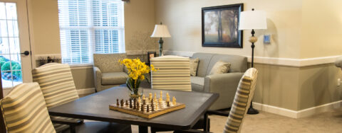 Enjoy a good snooze in the sitting area at Bickford of Chesterfield