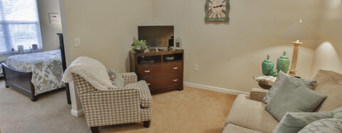 Personalize and decorate to your unique tastes an apartment at Bickford of Greenwood