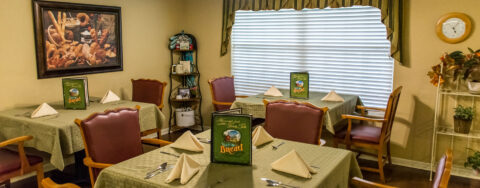 Mary B’s country kitchen evokes a sense of home and reconnects residents to past life skills at Bickford of Lincoln