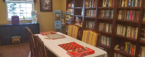Unleash your creative side in the activity room at Bickford of Okemos