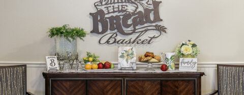 Intimate enough to entertain your closest family; you can even host your next get together in the bistro at Bickford of Omaha Blondo