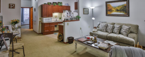 Enjoy senior friendly amenities, personal climate control and security in an apartment at Bickford of Peoria