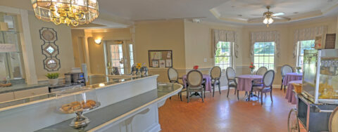 We’re serving up snacks, beverages and service around the clock in the bistro at Bickford of Rocky River