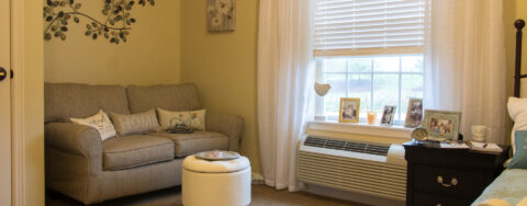 Personalize and decorate to your unique tastes an apartment at Bickford of Spotsylvania