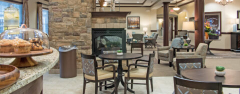 We’re serving up snacks, beverages and service around the clock in the bistro at Bickford of Spoytslvania