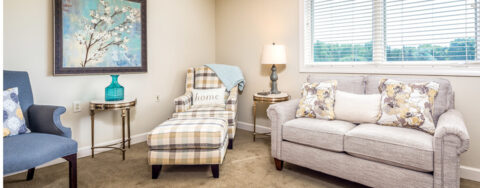 Personalize and decorate to your unique tastes an apartment at Bickford of West Lansing