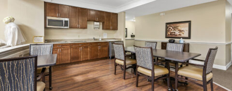 Mary B’s country kitchen evokes a sense of home and reconnects residents to past life skills at Bickford of Worthington